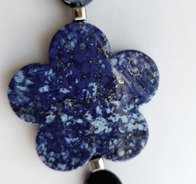 Collana Giada e Lapislazzuli