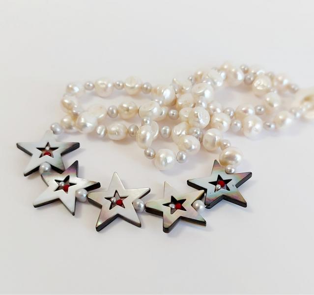 Collana in Perle e Madreperla