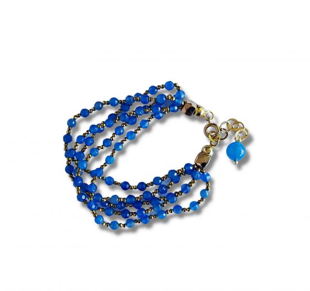 Bracciale_Trilly_Agata_Blu