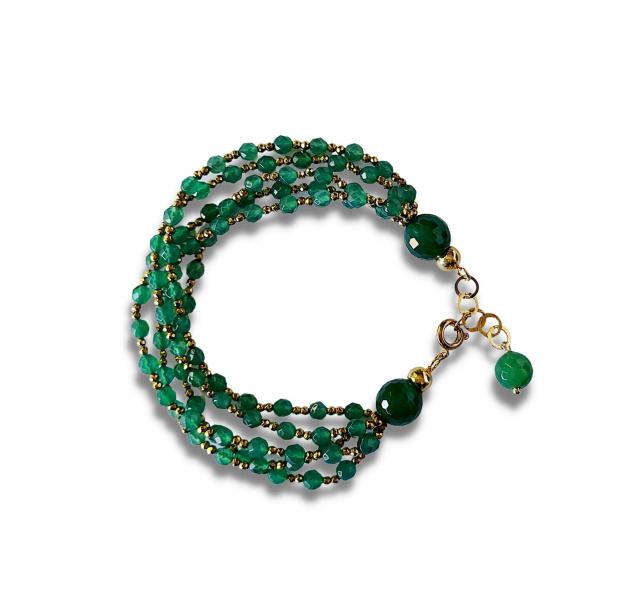 Bracciale_Trilly_Agata_Verde