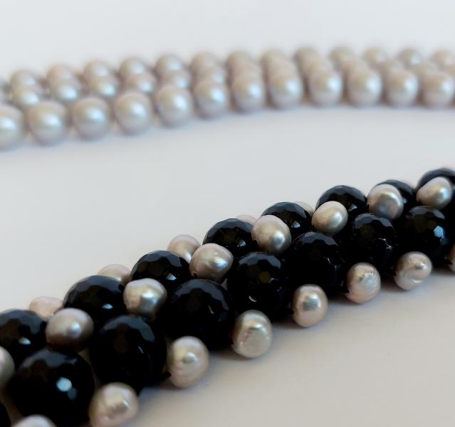 Collana Perle a 3 fili