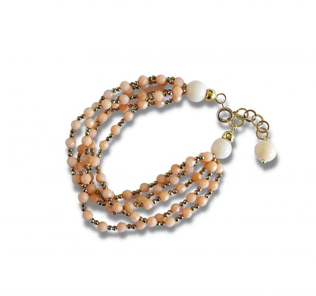 Bracciale_Trilly_pasta_di_Corallo_Rosa
