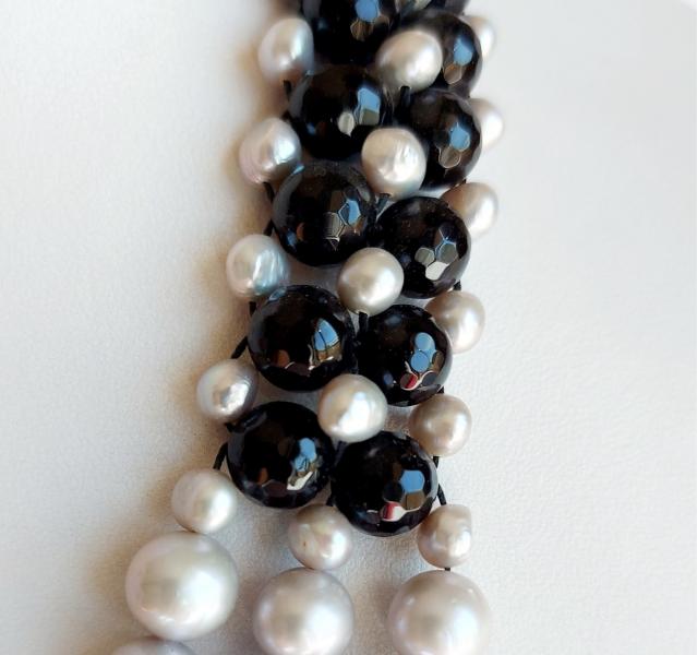 Collana Perle a 3 fili